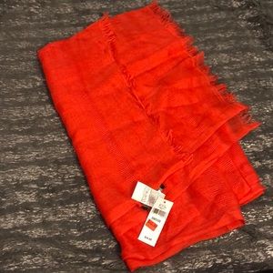 Banana Republic Outlet Orange Scarf NWT